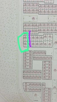 التاميم الشارع الحولي • شارع تجاري • قطعتين بسند واحد