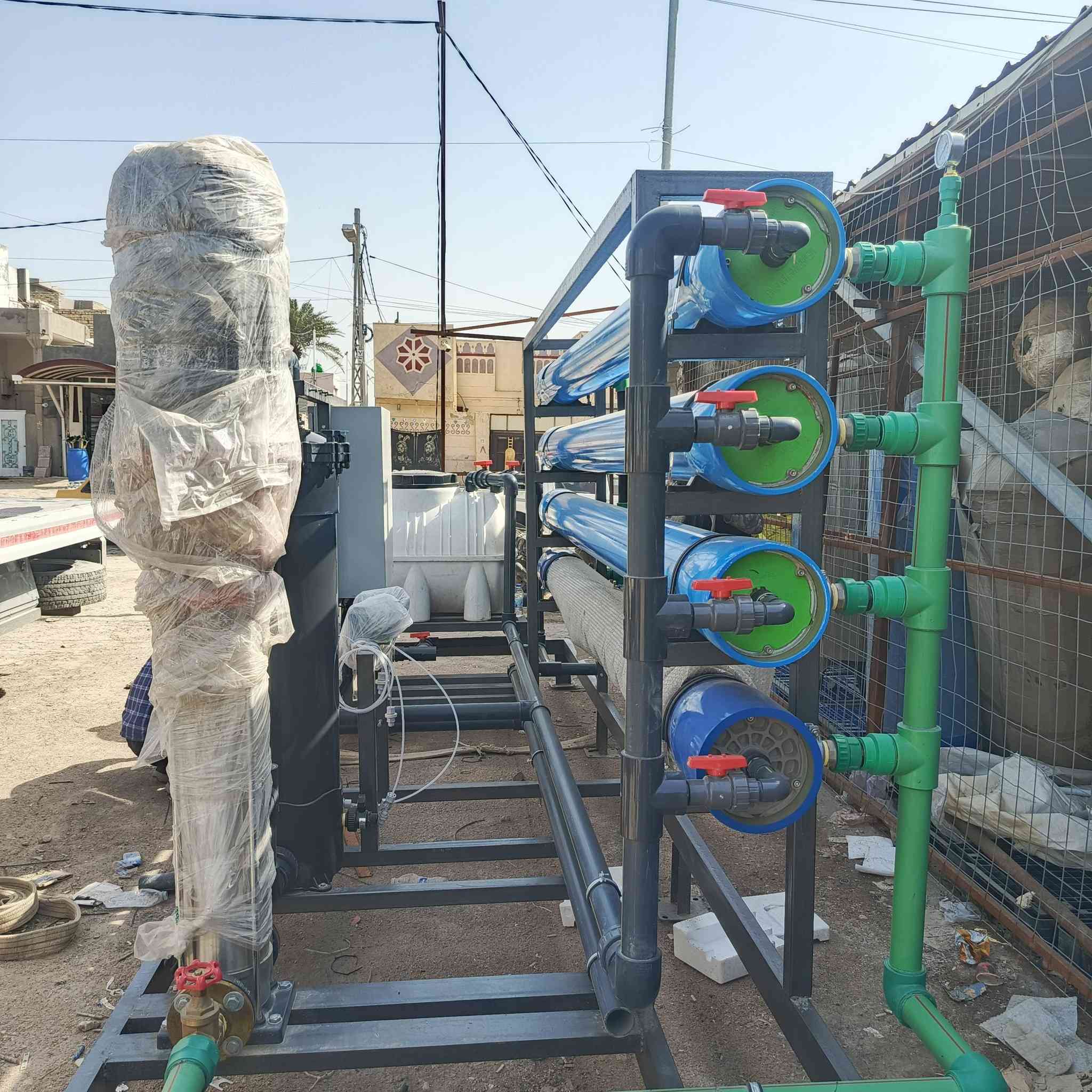 مركز الشهد لمعالجة المياه 
تم بعون الله نقل وتنصيب محطه 12 ألف لتر في الساعه إلى محافظة السماوة في قضاء السوير للاستفسار الاتصال 
*********** ابو مهدي الناشي وات 
*********** ابو مهدي الناشي وات
