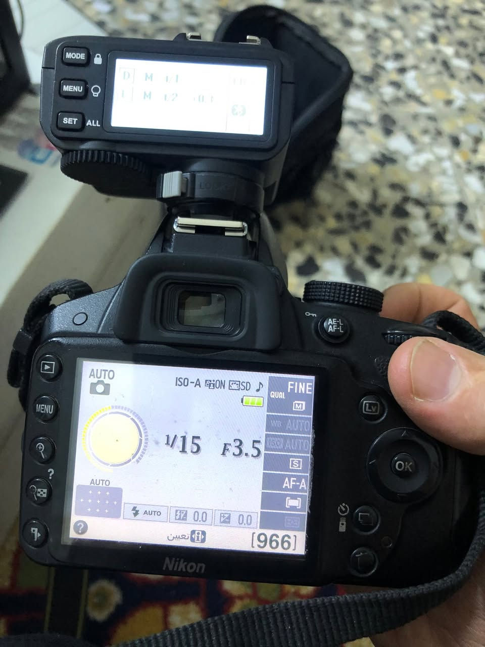 نيكون 3200D  نضيفة مثل ماواضح بالصور  مع جنطة وشاحنه و تريكر للبيع مكاني بغداد /  (قيم بما يرضي الله )


**إذا كنت صاحب هذا الإعلان وتريد حذفه لأي سبب، رجاءا أرسل رسالة إلى الدعم الفني**