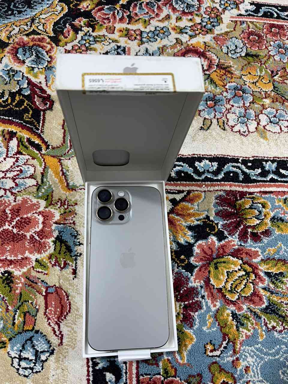 السلام عليكم من رخصه الادمن ❤️
ايفون 16 بروماكس تيتانيوم للبيع✅

ذاكرة 256 ✅

بطارية 100‎%‎✅

مشحون عدد الدورات 95 مرة فقط ✅

داخل الضمان ضمان ماستر ✅

السعر : مليون ونص ✅

الموقع بغداد السبع ابكار ✅

هاتف ***********✅
