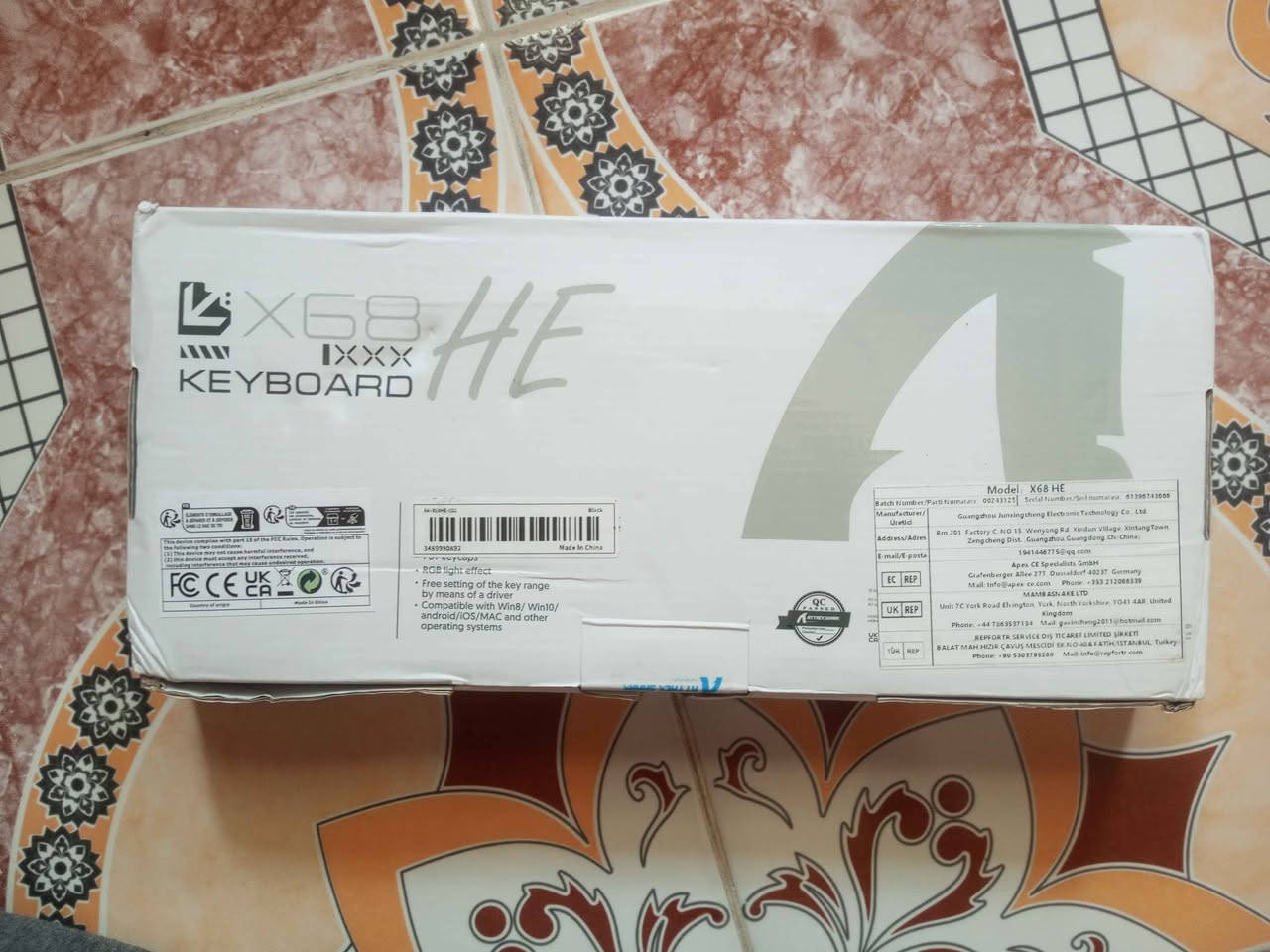 كيبورد مغناطيسي بلاك شارك ب35 الف شرط شغال اصلي

اصلي
حاسبة
هارد
كيبورد
ماوس
hdd
pc
keyboard
mouse كركوك, العراق


**إذا كنت صاحب هذا الإعلان وتريد حذفه لأي سبب، رجاءا أرسل رسالة إلى الدعم الفني**