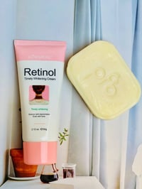 بوكس تبييض • صابون وكريم • للرقبة الابط الظهر