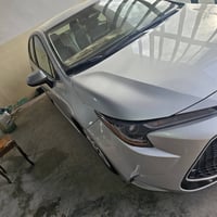 كورلا موديل  ٢٠٢٤ رقم بغداد بيه أربع قطع جاملغات اماميه  وبنيد  وجاملغ...