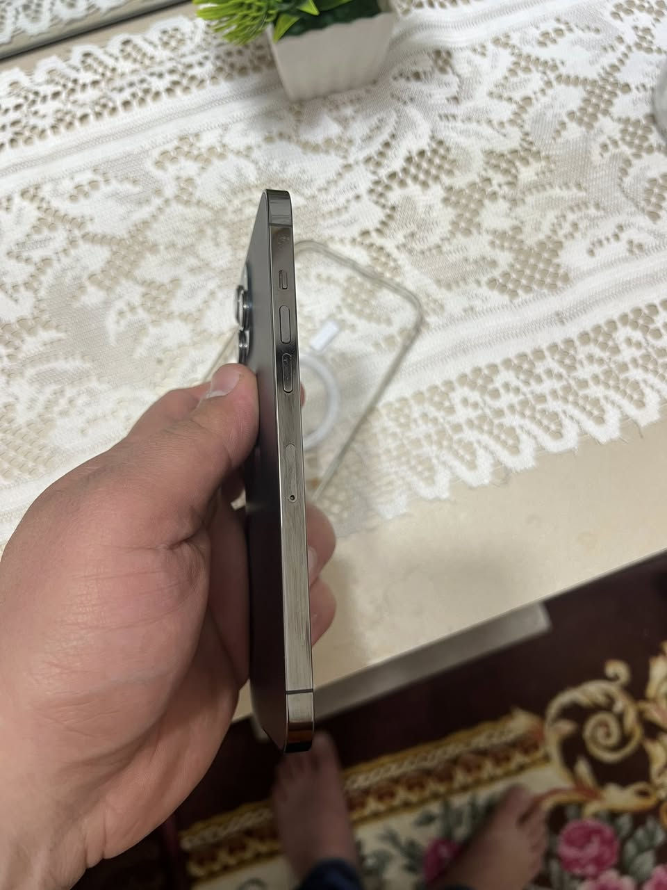 السلام عليكم ايفون 12 برو ماكس ذاكره 256 نموذج M شرق اوسط جهاز نضافه 100/100  كلشي ممصلح بي وابيعلك عالفحص وين متريد وين ميعجبك مكاني بغداد الشعله للاستفسار. خاص او
***********
