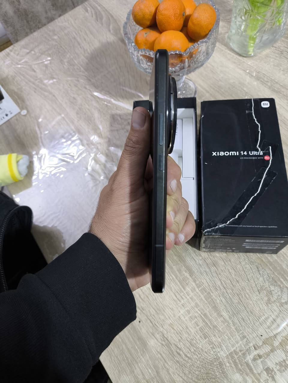 MI 14 ULTRA 
 نرخى 775 هه زار  
زاكيره 512 رامى 16
 خاوينى 98% 
كامل ئه شيا   
 بي عه يب  و نه كراوه به زه مان 2رؤژ
گه ياندن هه يه 
شوين كركوك 
***********
***********
------------------------------------------------------------------------------------
MI 14 ULTRA 
سعره  775  الف 
ذاكره 512  رام 16
 نظافه 98% 
 غراضه كامل 
  مابيه عيب خطين  و مامفتوح  بضمان يومين الفحص
متوفر توصيل
مكاني كركوك
***********
***********
