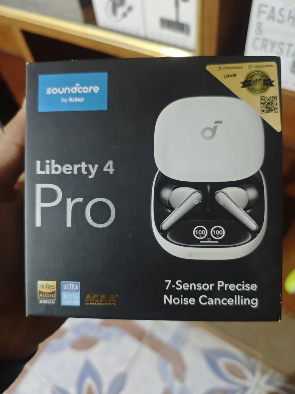 المعرف لا يعرف ملكة السماعات
7 أنواع لعزل الضوضائ 
شحن 40 ساعة كل تك 10 ساعات
نضافة 95% 
حط سعر بما يرضي الله 
رقمي ***********
يوجد توصيل
