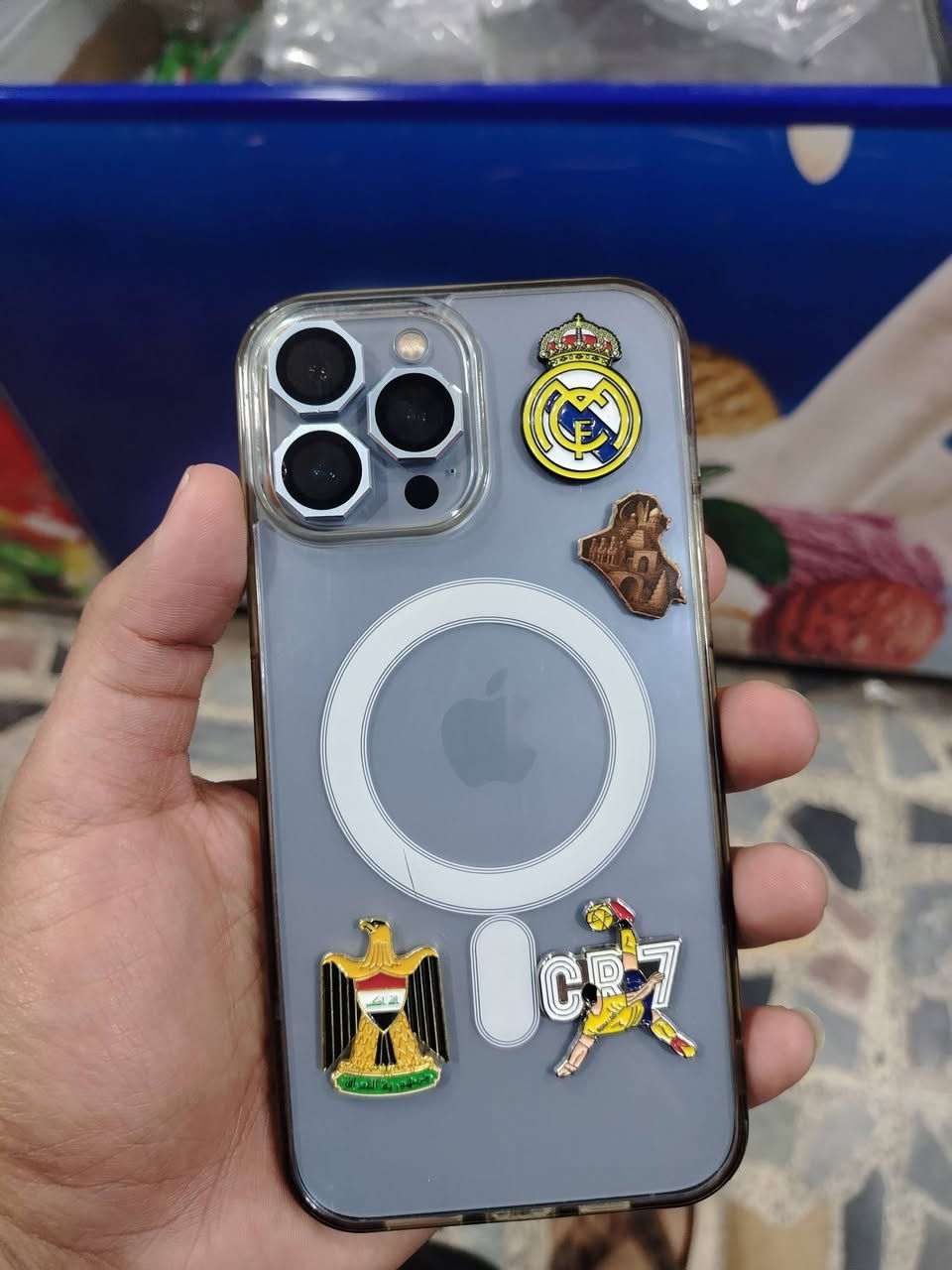 ايفون ١٣ برو ماكس دبل شريحه شرق اوسط بلادي ما مفتوح البطاريه ٧٤
ذاكره ٢٥٦
السعر ٦٧٥ بي مجال بسيط جدا حك الجيه
العنوان بغداد المعامل
***********
متوفر اتصال وواتساب
