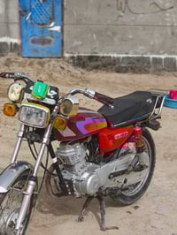 دراجة نارية • محرك نظيف • قضاء المدينه