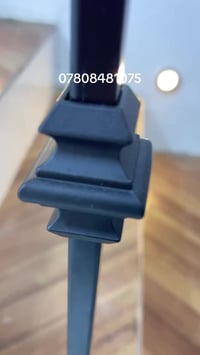 كلاسك اسود • قبضة مربع المنيوم • ضمان مفتوح