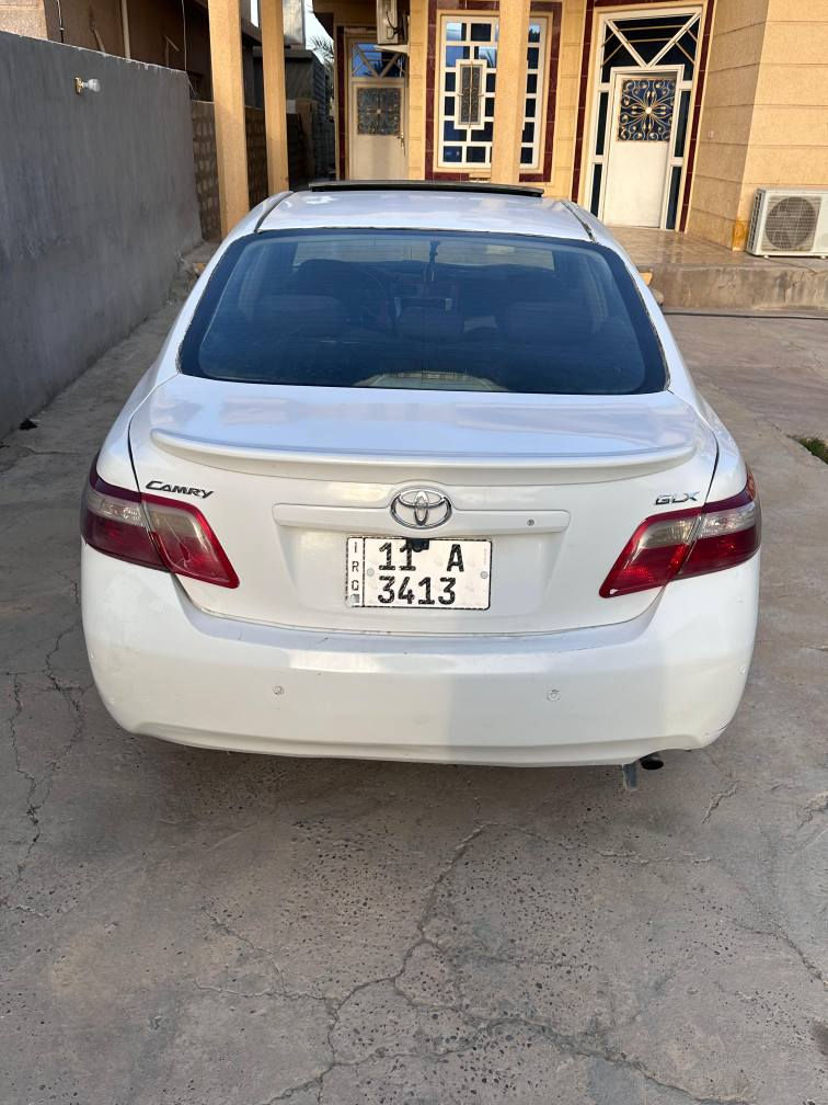 سلام عليكم 
للبيع كامري
 موديل 2009   GLX
رقم بغداد انكليزي سنويه 2029
موصفات كشنات كهرباء
تحكم استيرن و مثبت سرعه و شاشه و فتحه سقف و حساسات دعاميه
السياره جاهزه للأخير الحداديه الأماميه و الخلفيه قبل شهر بدلته شلع من الدبلات و الباقي شلع كله بدلته و غرفه داخليه من ابطاين و ارضيه و السقف كله جديد بدلته من كهربائيات من تبريد كلها شغاله منضومه لايت فول 
ظرر جنطه و مصبوغه حزام 
شرط تحويل  
سعر 80 ورقه ***********
مكلف بنشر اتصل ع رقم او وتساب سامراء, صلاح الدين
