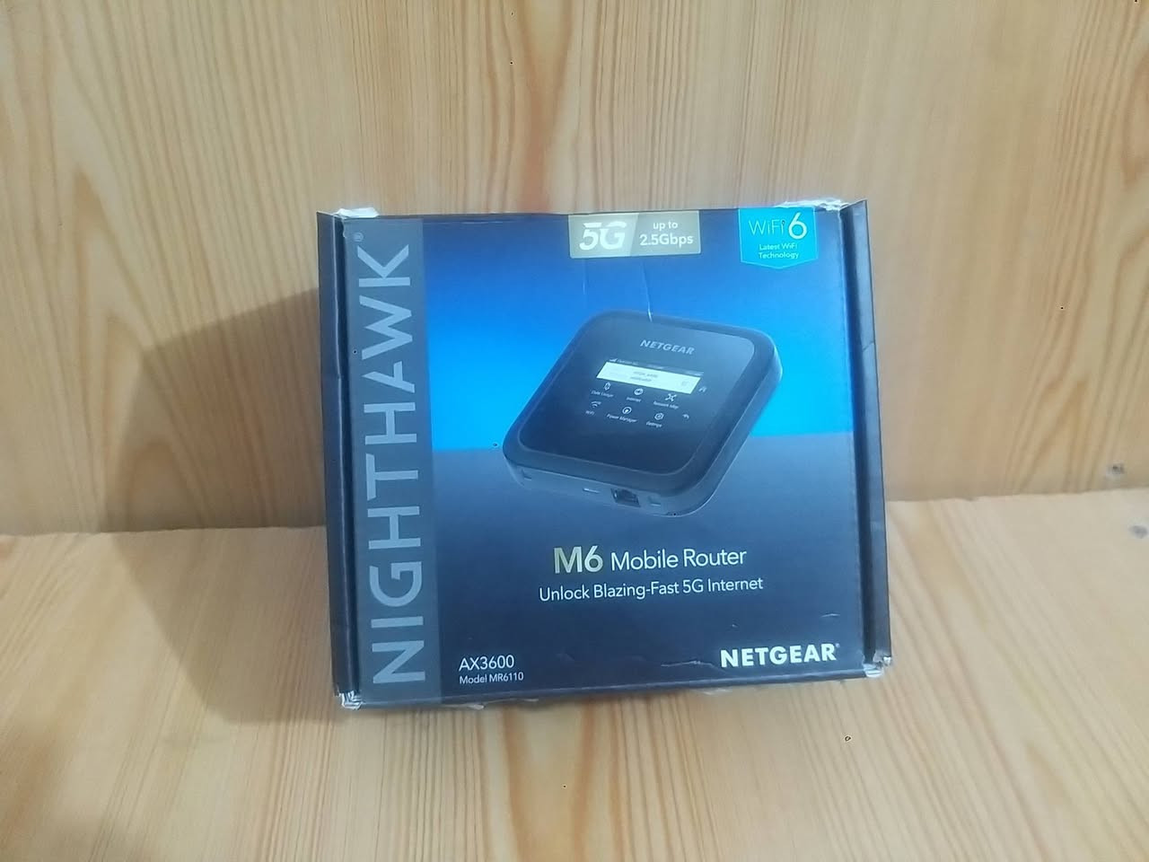 راوتر  نتكير M6  للبيع
ألنسخه العالميه 

مستعمل بالكارتون _ نظافه  95 %

 5G

 +4G 

Wi fi 6

مفتوح رسمي لجميع ألشبكات 

أسيا __زين ___ كورك _ يعمل دولي 

كات  20

يدمج باندات  تلقائي 

منفذ لان   1  كيكا 

منفذين للأنتنا الخارجيه  ts9 

ألسعر    ٤٧٥  ألف 

متوفر توصيل لكل محافظات العراق 

واتساب   ***********
