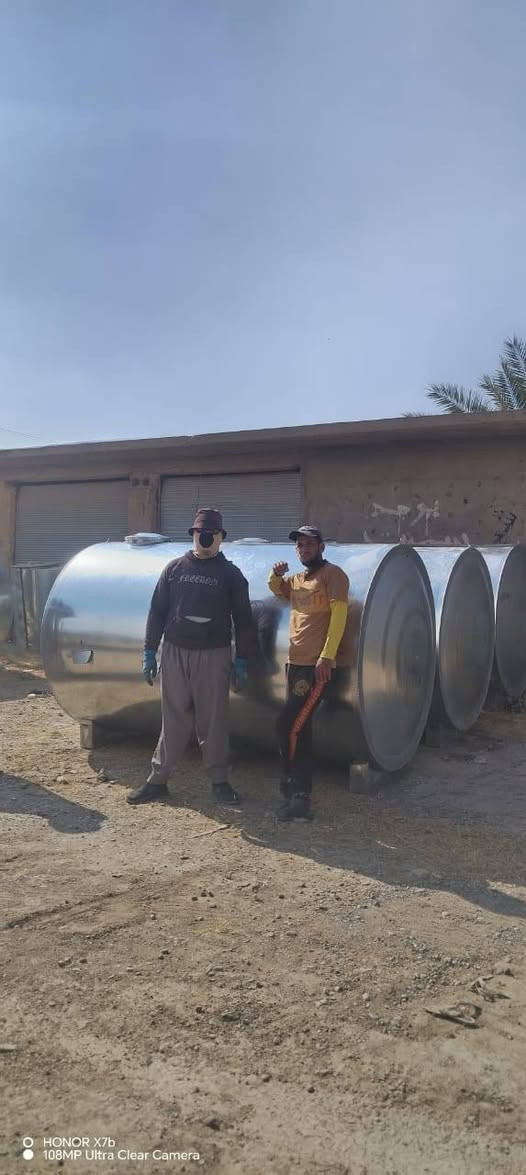 وجبه جديده من المقطورت ٥٠٠٠ لتر حقيقي وبأسعار تنافسية
العنوان العباسي عرصه الشارع العام قرب المستوصف للأستفسار اتصل ع الرقم
078‪24891819 

 ***********
