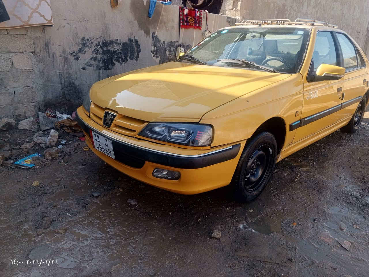 السلام عليكم بيجو بارس 2015 رقم بغداد مكينه جديده بيه جاملغ ايسر السعر 47 وبيها مجال العنوان سلمان باك رقم الهاتف ***********👍
