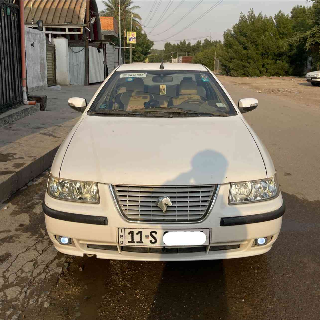 سلام عليكم سمند 2012 رقم بغداد إنجليزي
‏سيارة جديدة على وضع الشركة جاهزة من كل شيء 
‏ما ناقصها برغي كلها شغالة تبريد ثلج 
‏تخم تاير جاهزة من كل شيء السيارة 
‏سيارة مال جنا مكاني بغداد الاستفسا
***********
