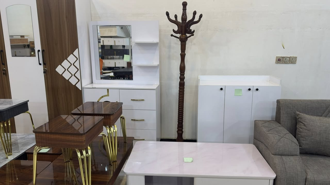 بعد التحېةوالاحترام .. وصول وجبة جدېدةمېز بلازما وجزامات  ومېز دراسې وطبلات  وکناتېر واېضا سرېر طابق وطابقېن وتخم دېوان وقنفات بتصامېم مختلفة ومېز طعام
باسعار مناسبة 
العنوان الناصرېة الاسکان الصناعې نزلة الثانېة  قرب مدرسة الکندي  للاتصال بنا علی   ۰۷۸۰٦٤٦٨٦٠٤ أهلا وسهلا بكم


**إذا كنت صاحب هذا الإعلان وتريد حذفه لأي سبب، رجاءا أرسل رسالة إلى الدعم الفني**