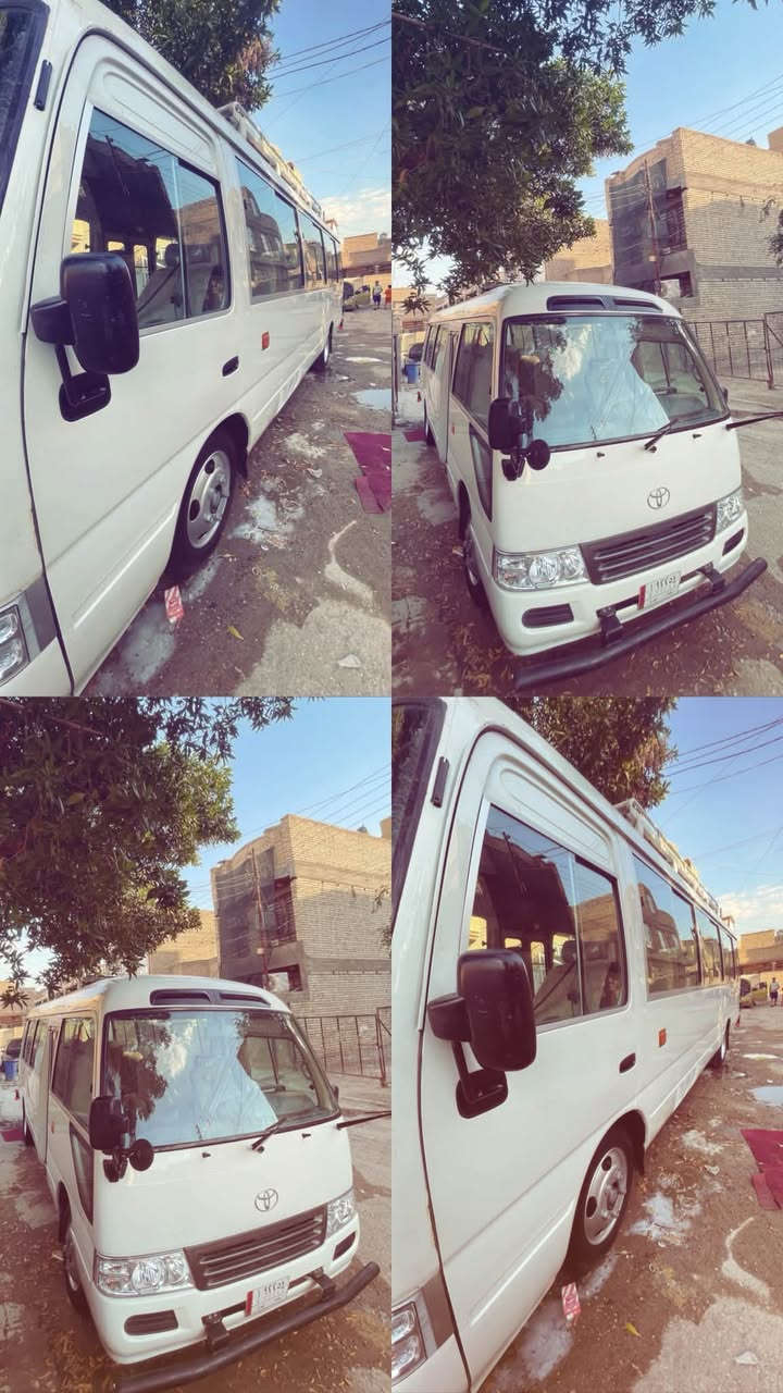 السلام عليكم عيوني عدي كوستر لبيع السيازه جاهزه من كلشي مكينه كير اكسل خير من الله تخم تاير ناصي درع امتمي خلفي وسيبايه التصال عله الرقام *********** 
***********
