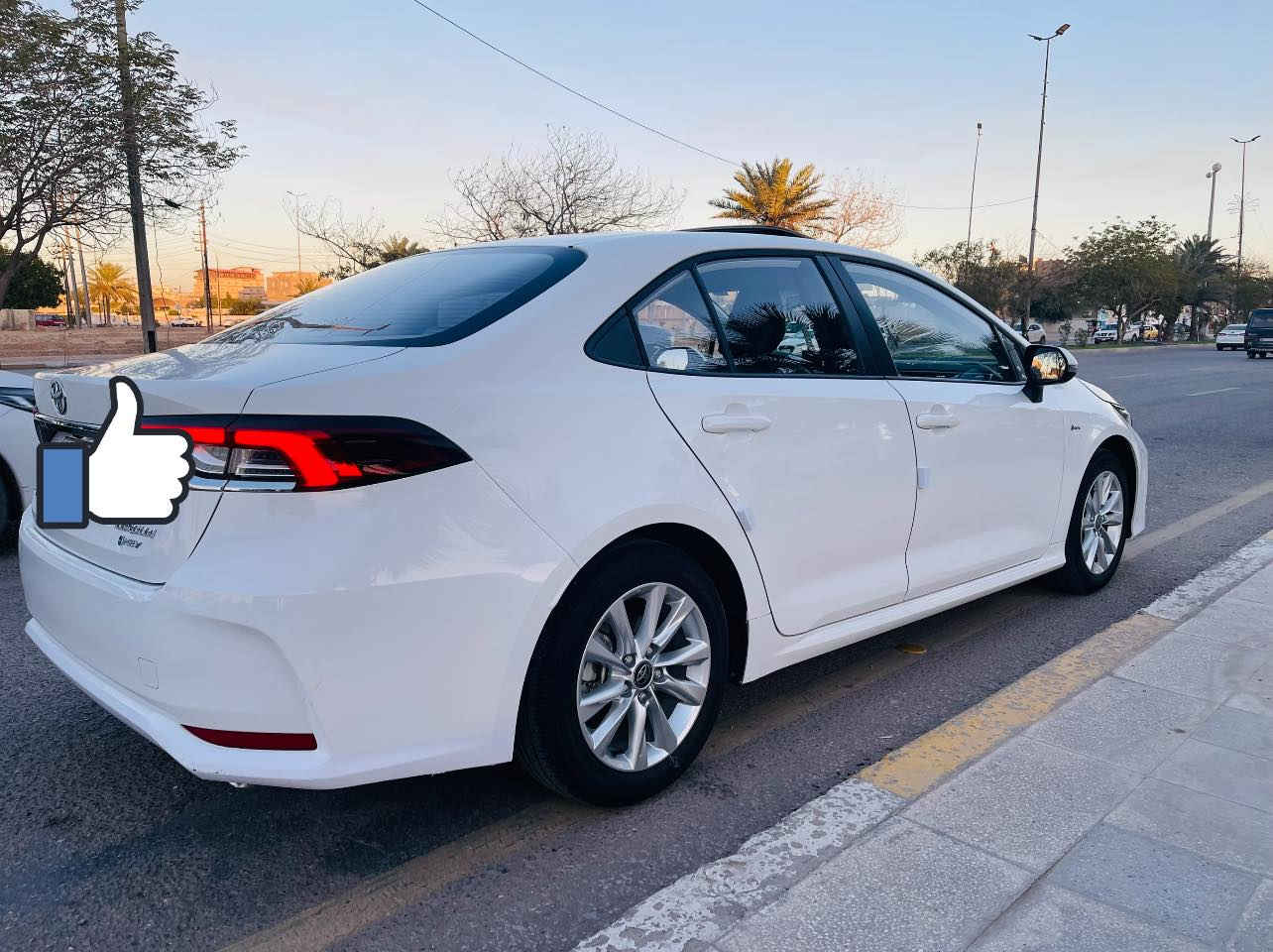 كورلا 2025 شكل خليجي
رقم بغداد

بصمة تشغيل + بصمة أبواب 

فتحة سقف 

محرك 1800 هايبرد

سايد بريك بصمة

داخل جلد

اوتو هولو

رادارات + كامرة خلفية 

ويل كب 16

شاشة دجتل كار بلي

قطعتين تبريد 

لايت + بلوجكتر زينون 

وباقي مواصفات المعروفة 

ماشية 20 كم جديدة جداً بدون نقص 

كفالة عامة من البارد والصبغ والتبديل 

العنوان كربلاء حي المهندسين الزراعيين 

السعر 155$ وبيها مجال 

للاتصال (***********)
