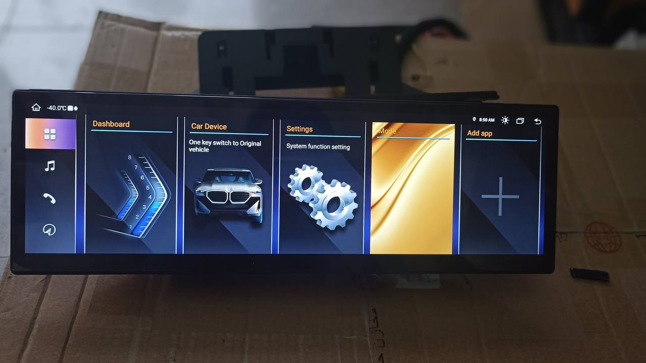 شاشه بي ام دبليو x1 نظام evo

حجم 14.9

من موديل 2017 لي فوك 

نظام اندوريد ذاكره 128 رام 8 تدعم سيم كارت 

كار بلي اندوريد اوتو تدعم كاميرات محيطيه 360


**إذا كنت صاحب هذا الإعلان وتريد حذفه لأي سبب، رجاءا أرسل رسالة إلى الدعم الفني**