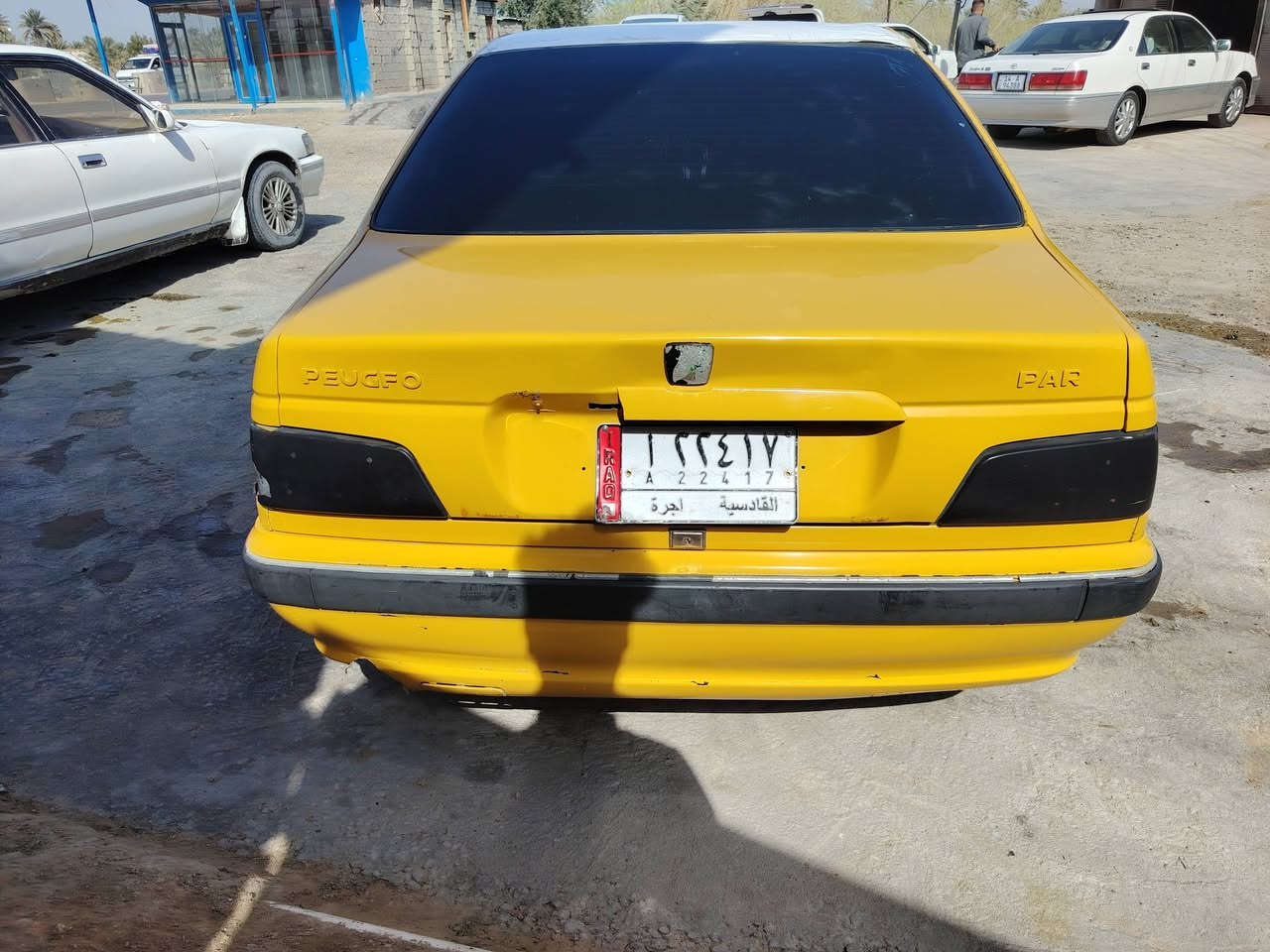 سلام عليكم للبيع بيجوبارص مديل 12رقم قادسيه سنويه لل27مكينه وكير جدد تخم تاير حداديه جديده كهربايات شغاله السعر 17مكاني نجف مناذره ***********
