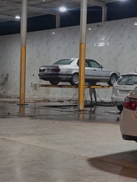 BMW 735 كير ومكينه خير من الله مكينه 6  تخم تاير حداديه جديده مصبوغه ع...