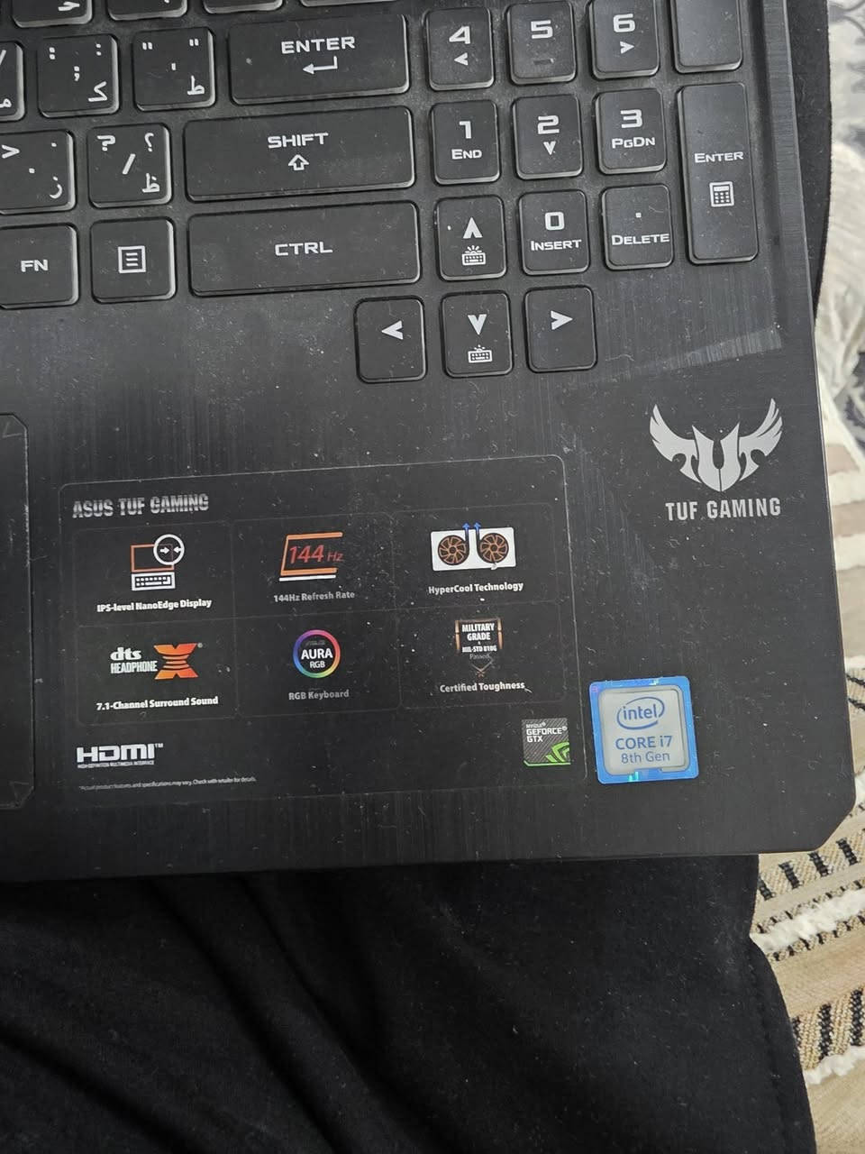 لابتوب Asus
هاي مواصفاتة 
الشراي يدخل خاص


**إذا كنت صاحب هذا الإعلان وتريد حذفه لأي سبب، رجاءا أرسل رسالة إلى الدعم الفني**