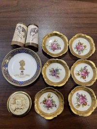 انتيك • صحون ذهبية • ممالح يدوية أفريقية