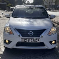 نيسان سني موديل 2025 خليجي سياره كفاله عامه من الصبغ وشخط سياره رقم ار...