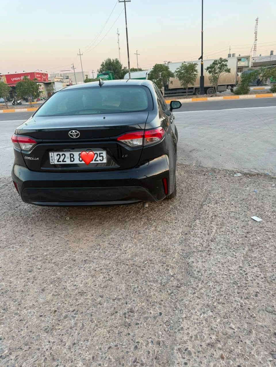 السلام عليكم 🔥😎 بيع فقط
تيوتا كورلا 2022 امريكي 

رقم اربيل دولي جديد

عداد المسافه 60مايل 

سوناره بالمنشور 🔻شرط بدون دواخل 

المواصفات LE

الون اسود 

تحكمات ستيرن

محرك 1.8 

شاشه 
كامره 

سايد بريك دكمه

وضعيات قياده ايكو / سبورت

لايت زينون 

عنواني ديالى خانقين 

السعر المطلوب 128 وبي مجال للشراي 

خاص أو واتساب ***********
