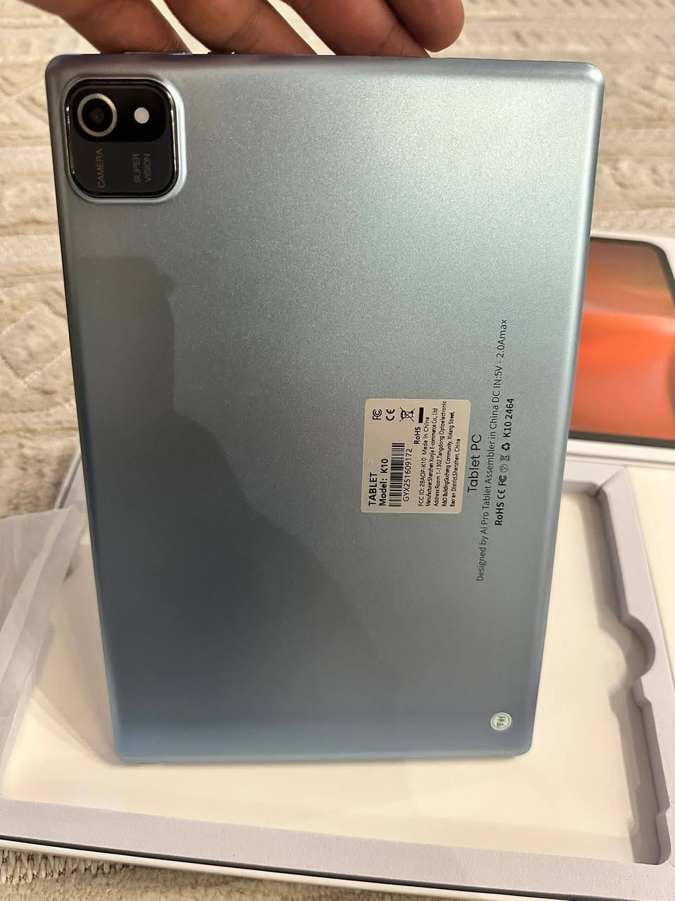 تابلت  k10 نضام أندرويد للبيع السعر ١٠٠ الف جديد غير مستخدم


**إذا كنت صاحب هذا الإعلان وتريد حذفه لأي سبب، رجاءا أرسل رسالة إلى الدعم الفني**