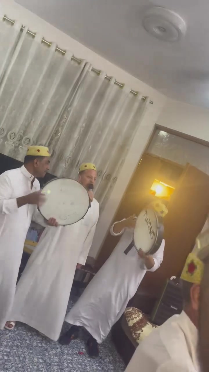 دفوف تيسير الاعظمي استقبال حجاج بيت الله الحرام ***********
