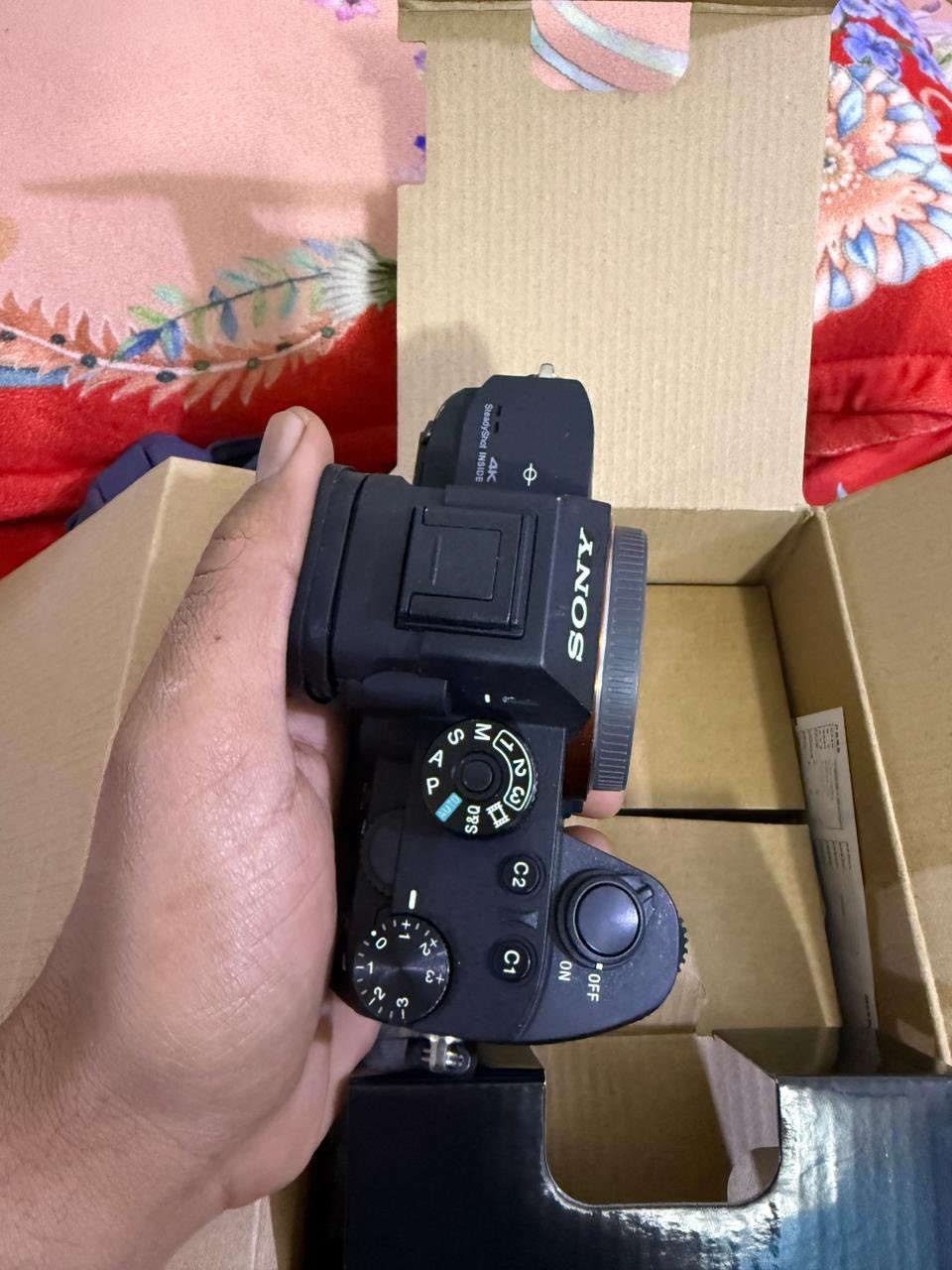 بدي كاميرا سوني A7riii 📸
نظافة 95‎%‎ لوك ✅

شترها 2k 🔥

كارتونة وغراضها كاملة 🤞

مكاني بغداد 

رقم تلفون 📞 *********** 

لتصير لوتي بالتعليقات علمود السعر ❌

إذا شراي خابرني وتعرف كامل التفاصيل ✅
