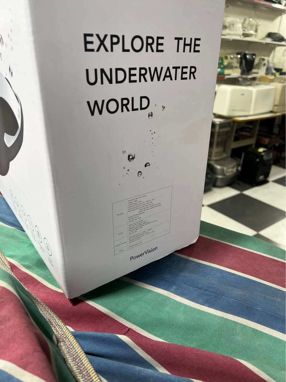 درۆنی ژێر ئاو ۳٠ مەتر دەچێتە ژێر ئاو بۆ خەواسو زۆر شتیکەش بەکار دێت فول فول دیقەیە کامل شتی خۆی لەگەڵە نوێە یشی پێ نەکراوە سەعری کۆتای ٤٠٠ هەزارە Singapore


**إذا كنت صاحب هذا الإعلان وتريد حذفه لأي سبب، رجاءا أرسل رسالة إلى الدعم الفني**