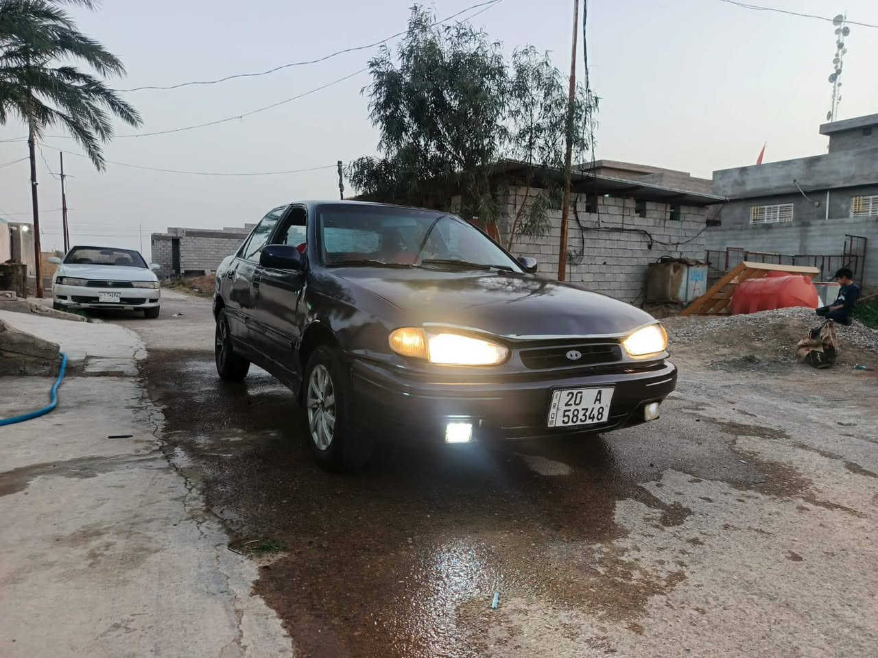 السلام عليكم
متاح هونداي انترا موديل 1994 سياره جاهزه ترايك وين متريد مكينه وكير مكفولات تخم تاير وباتري وصدر كله جديد سياره مصبوغه عام جديد اثر جراد رقم ديالئ دولي سنويه لل 29 شرط التحويل السعر 25 ورقه وبيها مجال للشراي وميتعبني مكان السياره ديالئ المقداديه للستفسار ***********
