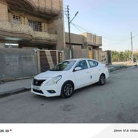 نيسان 2017 فيرسا حادث باب وجاملغ خلفي بيه مكانات صبغ كير مكينه تبريد ك...