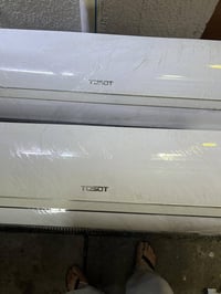 سبلت توسوت انفيرتر  عدد٢ حجم ١ طن نظيف جدا غاز  مقفول وملحقاته كامله ا...