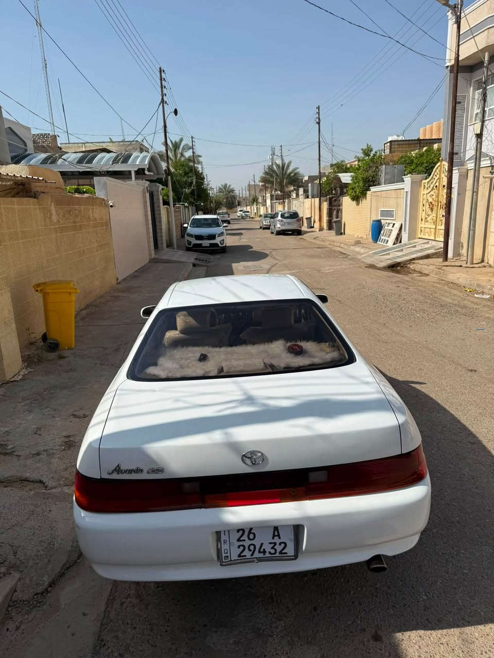 السلام عليكم سياره شيزر البيع
موديل 1992 محرك و كير مكفولات بطه 2500 6 سلندر تبريد شغال لا ضربه ولا صبغ كلها بلادي السياره باسمي سنويه ل2030 مكان صلاح الدين قضاء بلد السعر 60و بيها مجال 
للاستفسار ***********
