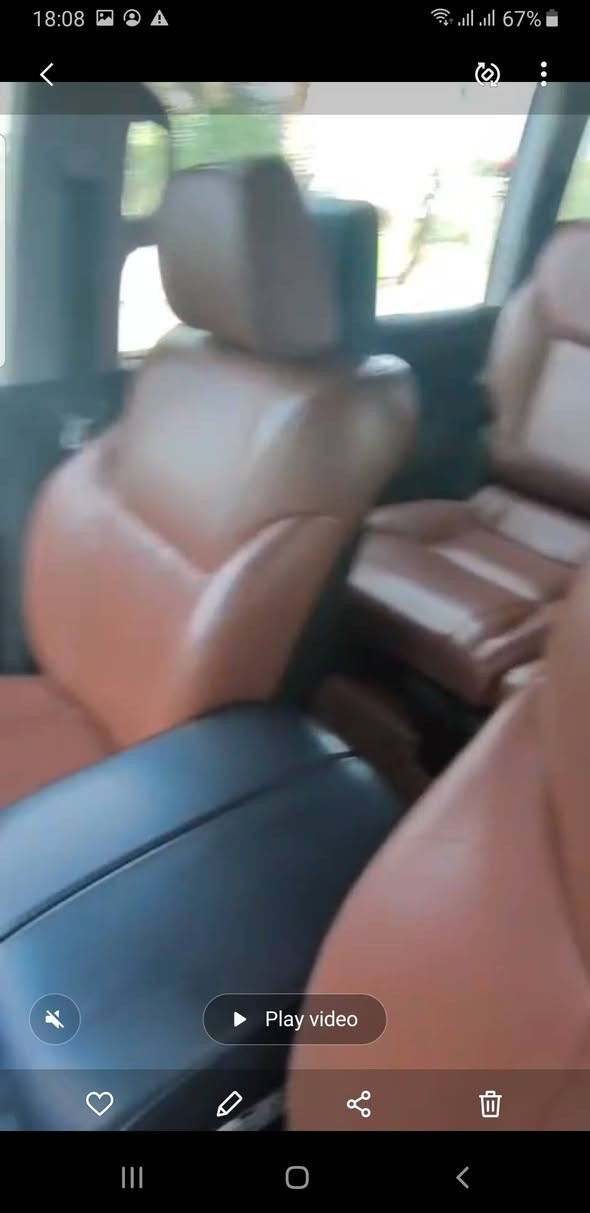 السلام عليكم،  عندي لكزز  بريم اصل 2012， اريد اراوس ب برادو نظيفة ٦ سلندر مع فرقات لان محتاج
سعر 36000
***********
