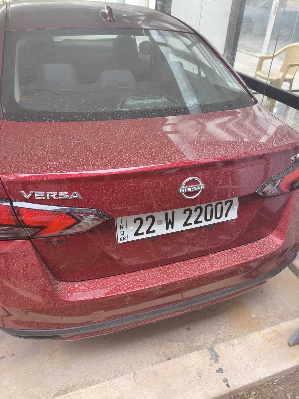 السلام عليكم
فيرسا 2023 SV
ماشيه 20 الف ميل
حادث جاملغ فقط ومبدل بلاد وشويه بالباب اكو صبغ 
ضرر السيارة كلش خفيف 
صور الحادث والسونار موجود بالمنشور 
مواصفات : 
بصمة
رادار امامي و خلفي و جانبي 
شحن لاسلكي 
توقف ذاتي 
تحكم جهتين 
شاشة اعطال
تحديد مسار 
نقاط عمياء
السيارة مرقم اربيل هزة وسنوية جديد

***********
