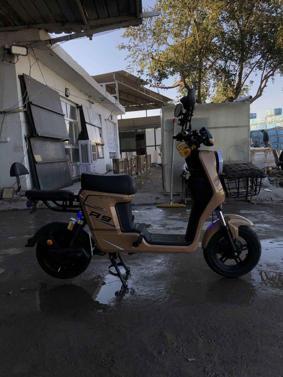 سلام عليكم
دراجه شحن  R9 مديل 2026
بريكات دهن دسكات 
شاير يسراه يمنه زاد دبل شاره
نضافه عمه 
كلوب زنون 
سعر 500 الف وبيه مجال 
رقم ***********
