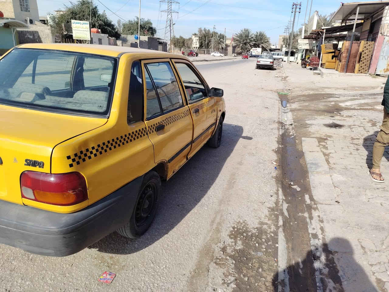 السلام عليكم سيارة سايبا موديل ١١رقم احمر مكينه بيهه خط بخار كير جديد للبيع للاستفسار الاتصال***********
