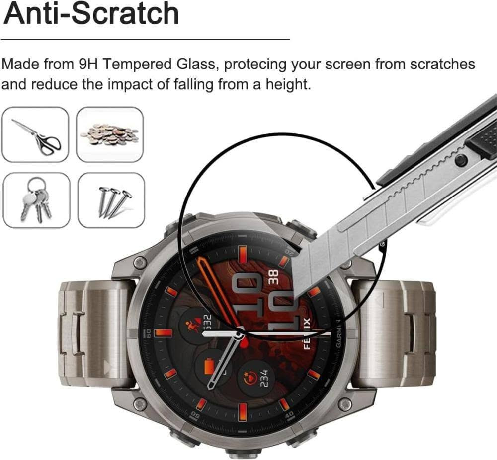 #فضل الله 
تتوفر شاشات الحماية ضد الكسر لساعات جارمن (Garmin) بخيارات متنوعة تعتمد على نوع ساعتك ومادة الصنع، وأبرزها الزجاج المقسى (Tempered Glass) بصلابة 9H الذي يحمي من الصدمات والخدوش.


**إذا كنت صاحب هذا الإعلان وتريد حذفه لأي سبب، رجاءا أرسل رسالة إلى الدعم الفني**