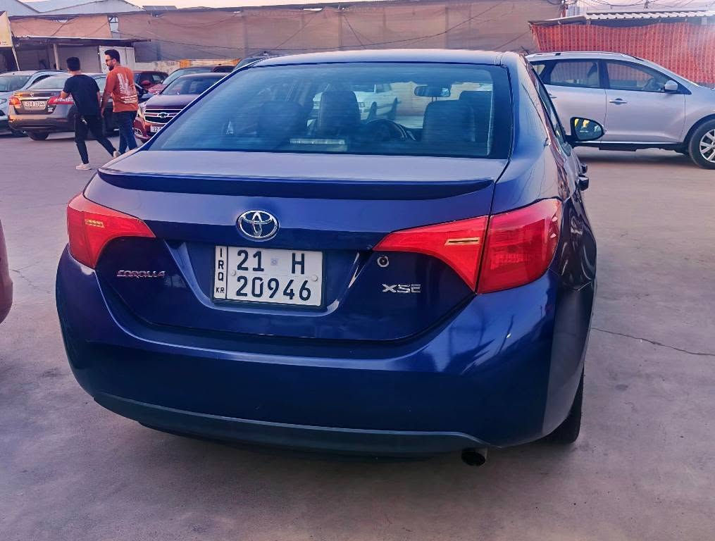 كرولا Corolla 
موديل 2018 SXE اعلى افئة وارد كندي
حجم المحرك 2000 cc
مسافة المقطوعة 58 KM
مواصفات :
سلايت
كشن جلد
كشن هيتر
تحكم ستير و ستيرن هيتر
اشاير بالمري و هيتر
لايتات ليد
رادار امامي ، خط شارع تحديد مسار
تبريد بيانو
شاشة و كامرة
حساسات خلفي
نظام ايكو و سبورت
صدر امامي خلفي 100% ، گير و محرك مكفول برغي مامفتوح ، ربع دينار مصرف مابي
سنوية لحد 2028
سيارة بصمتين
ضرر : ثلاث قطع خلفي بدون ايرباك ،جاملغات خلفي مع صندوق
مكان سيارة السليمانية 
للاتصال و استفسار اتصل على
*********** السليمانية, العراق
