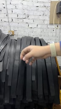 حزام أولادي • جلد طبيعي • توكة مستوردة