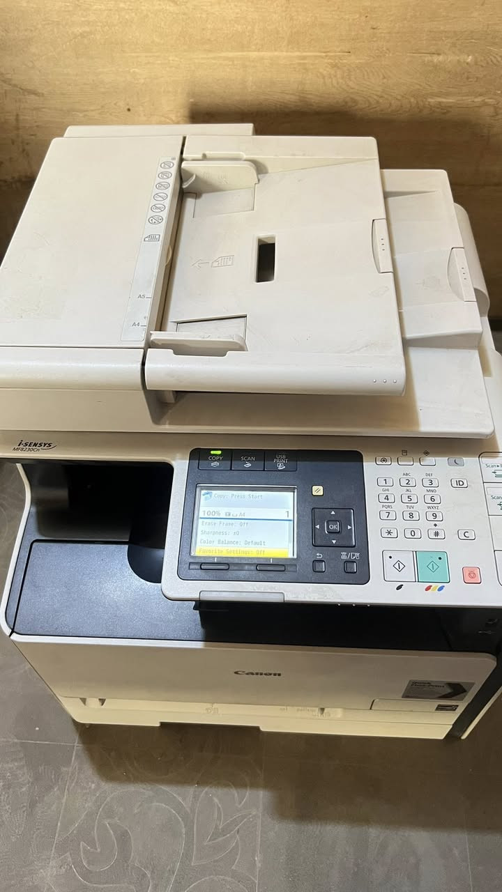 للبيع طابعة كانون mf8230cn
طابعة شغالة بس محتاجة كاترج 
السعر ١٥٠ وبيها مجال 
المكان بغداد حي النصر 

‭٠٧٧٠ ٢٠٢ ٣٣٩٧‬
