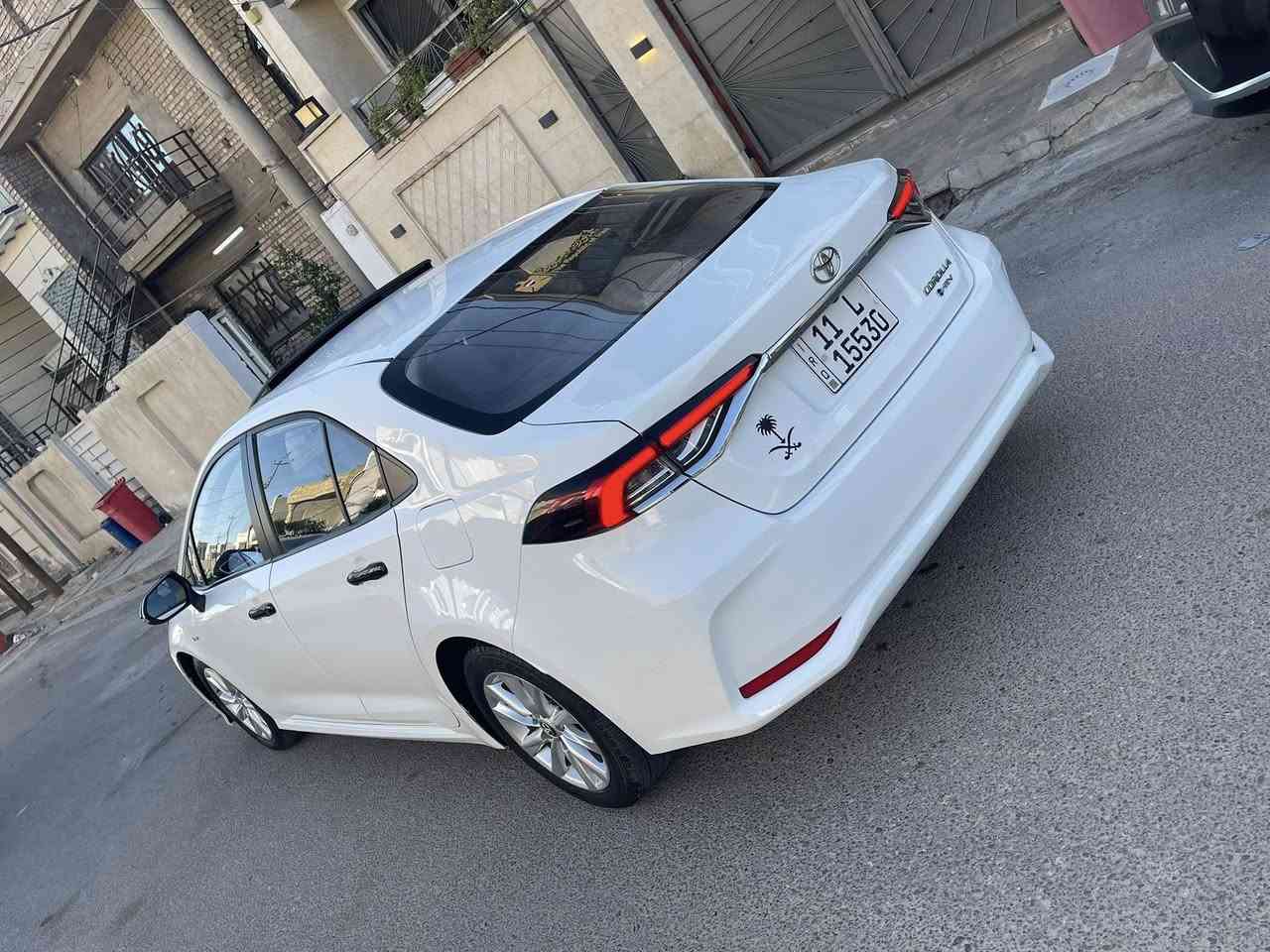 السلام عليكم
للبيع تويوتا كورلا هايبرد 
الشكل الخليجي 
موديل 2024
ماشيه 23 الف 
بيها صبغ جاملغ وباب شرط بدون دواخل وشرط فحص السونار 
فول مواصفات 
سياره جديده بمعنى الكلمه
رقم بغداد تحويل مباشر
السعر 140 وبيها مجال بسيط 
للاتصال ***********
مكان السياره بغداد حي الجهاد حي الحسين
