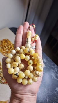 سبحة كهرب • ٩٣ غرام • ٦٦ حبة