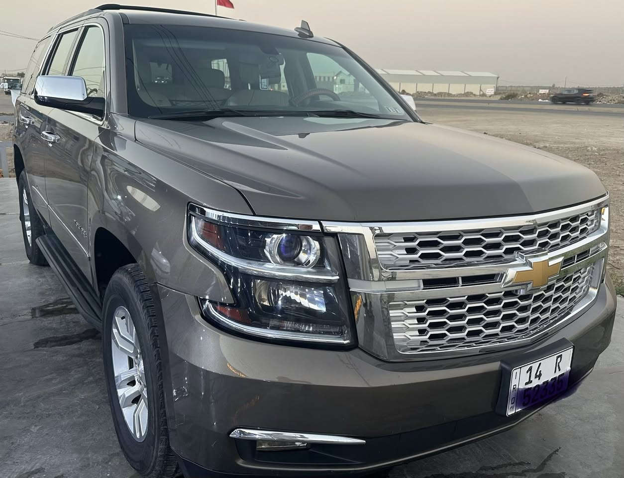 للبيع فقط .. تاهو 2016 فئة LS وارد امريكي بدون حادث رقم بصرة مشروع وطني ورقم انكليزي يعني تتحول بأي محافظة ماكو اشكال ..تم تسجيلها حديثآ حسب قرار 48 ..
اللون جوزي بني مميز
ماشية 140 الف كيلو
فور ويل..
حساسات.. قاصة.. كشن امامي متصل تخم تاير  السيارة جاهزة بدون نقص 
السعر 280 $ وبيها مجال للشراي
للاستفسار
***********
