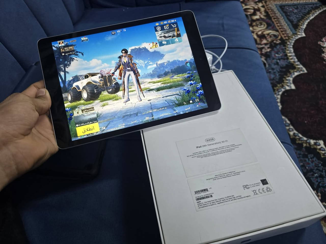 سلام عليكم شباب ايباد ٩ للبيع نضيف بطارية ٩٩ ملحقات كاملة شاحن+كفر+لاسق ابل+كارتون وياة سعره ٢٥٠تواصل


**إذا كنت صاحب هذا الإعلان وتريد حذفه لأي سبب، رجاءا أرسل رسالة إلى الدعم الفني**