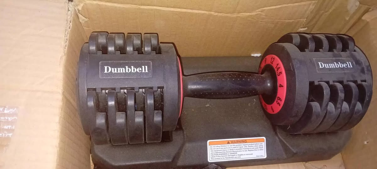 دمبلص ...تك.... مو زوج ..وزن14.5.
سعر 60قفل ماعندي توصيل مكاني بغداد الدورة.


**إذا كنت صاحب هذا الإعلان وتريد حذفه لأي سبب، رجاءا أرسل رسالة إلى الدعم الفني**