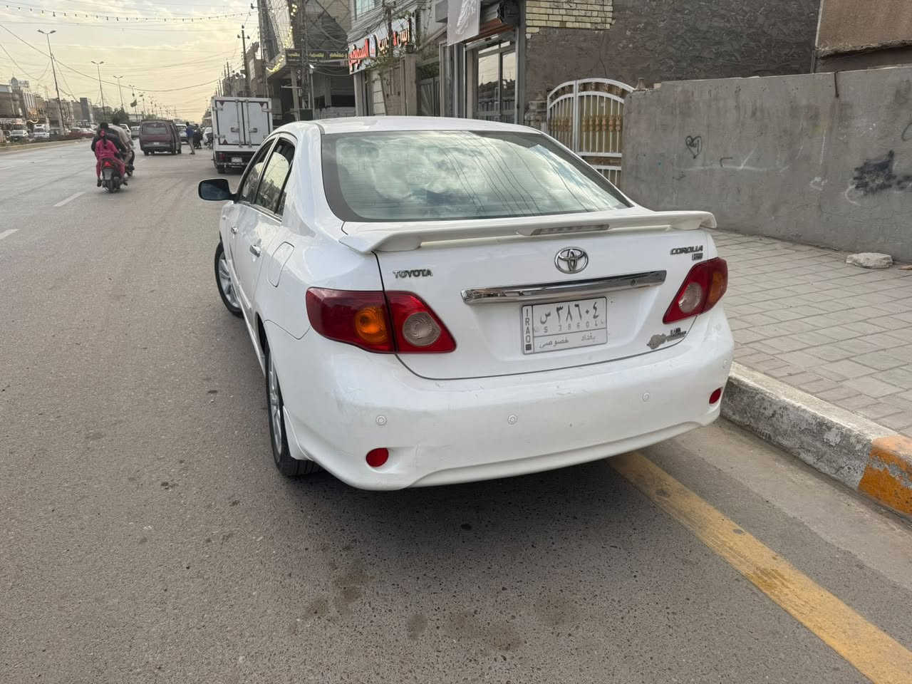 السلام عليكم كورلا 2009 خليجي محرك 1800
السعر جدا مناسب 108$
السيارة بلادية مابيها اي قطعه مضرره بيها صبغ بالجامرلغ السايق ع كد شبر بدون ضرر
السياره بيها تكشير صبغ بالقماره كما موضح بالصورة 
واني موظف ابد مافاتح حساس صار 12 سنه 
مكاني بغداد - الشعب 
تجي تفحصها وتاخذها لاتكلي هاي نقص وكذا لان اني دابيع جوه السوك


**إذا كنت صاحب هذا الإعلان وتريد حذفه لأي سبب، رجاءا أرسل رسالة إلى الدعم الفني**